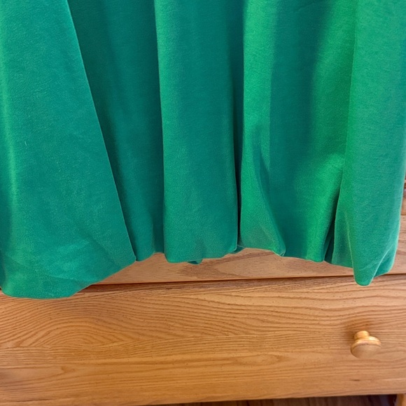 NWOT Chico's Vibrant Green Bubble Sleeve Blouse Size 3 (XL) - Picture 4 of 9